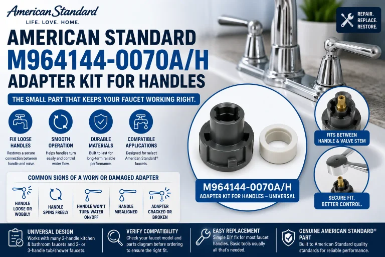 American Standard M964144-0070A/H Adapter Kit: Complete Guide
