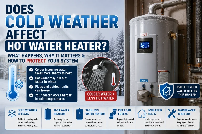 Does Cold Weather Affect Your Hot Water Heater?