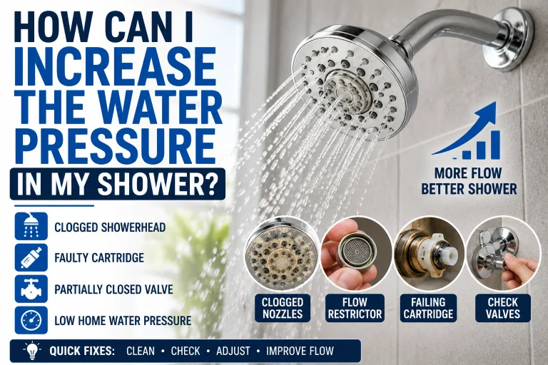 How Can I Increase the Water Pressure in My Shower?