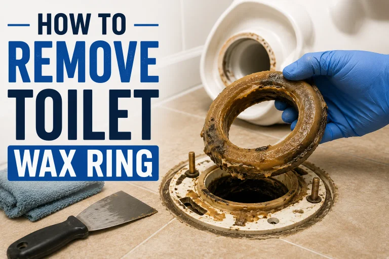 How to Remove a Toilet Wax Ring: Step-by-Step Guide