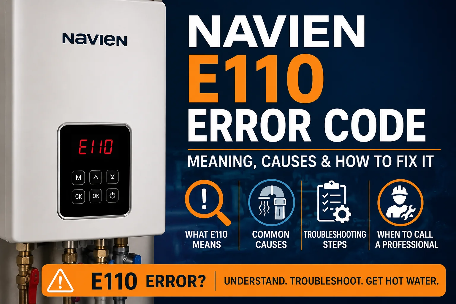 Navien E110 Error Code