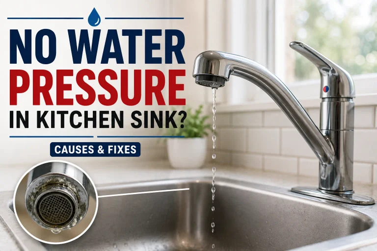 No Water Pressure in Kitchen Sink? Causes and Fixes