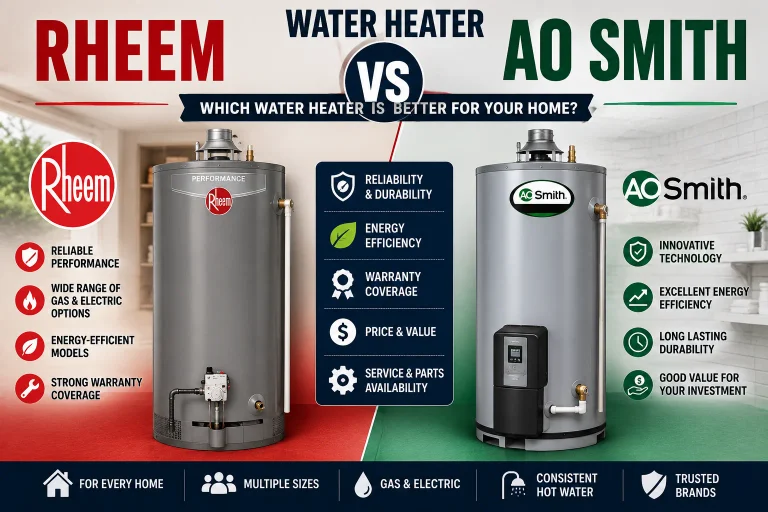 Rheem Water Heater vs AO Smith: Which Is Better?