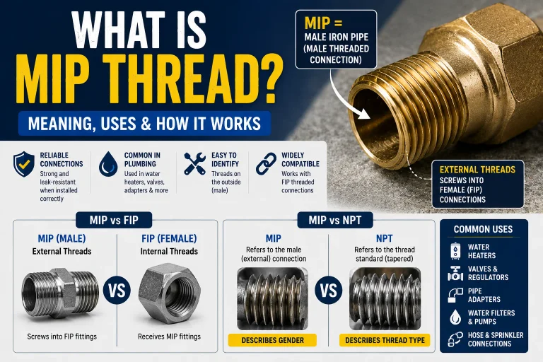 What Is MIP Thread? Meaning, Sizes & How It Works
