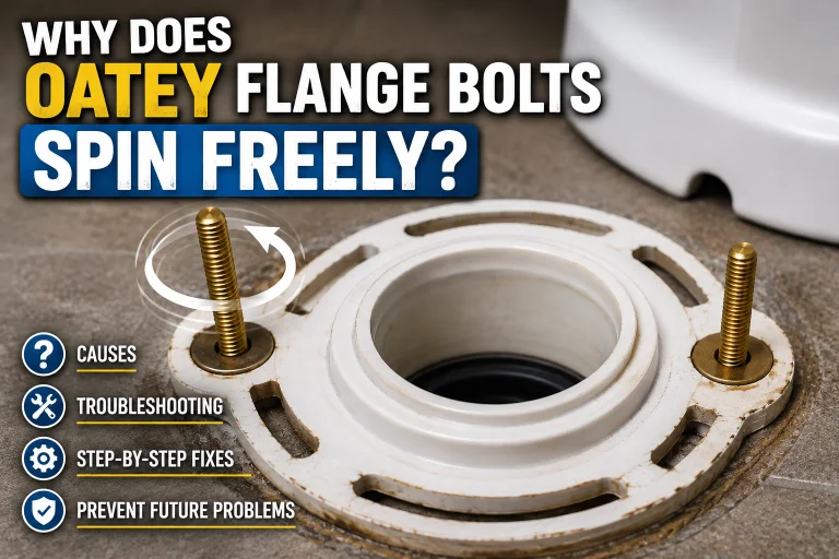 Why Does Oatey Flange Bolts Spin Freely? Causes & Fixes
